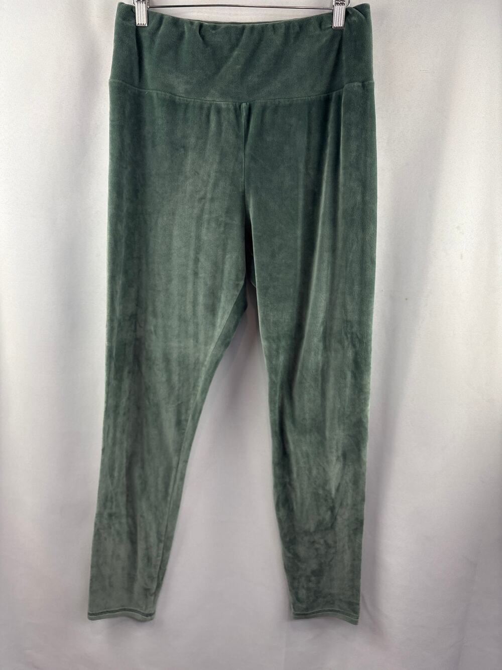 Women’s 32° Heat XL Sage Green Velour Leggings